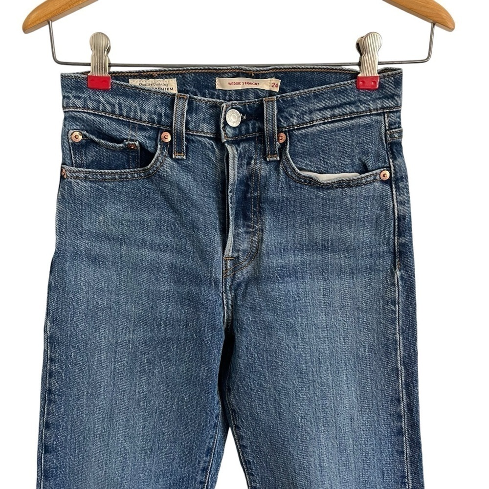 LEVI'S PREMIUM x REVOLVE Wedgie Straight Jean PC9-34964-0012 - Picture 4 of 12
